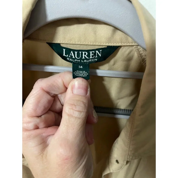 Ralph Lauren shirt dress with tie belt 14 - Picture 5 of 6